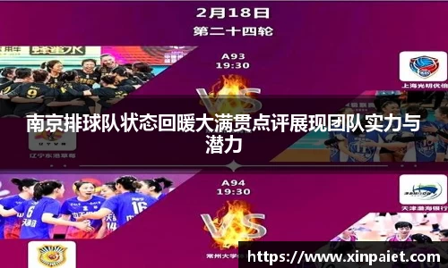 南京排球队状态回暖大满贯点评展现团队实力与潜力